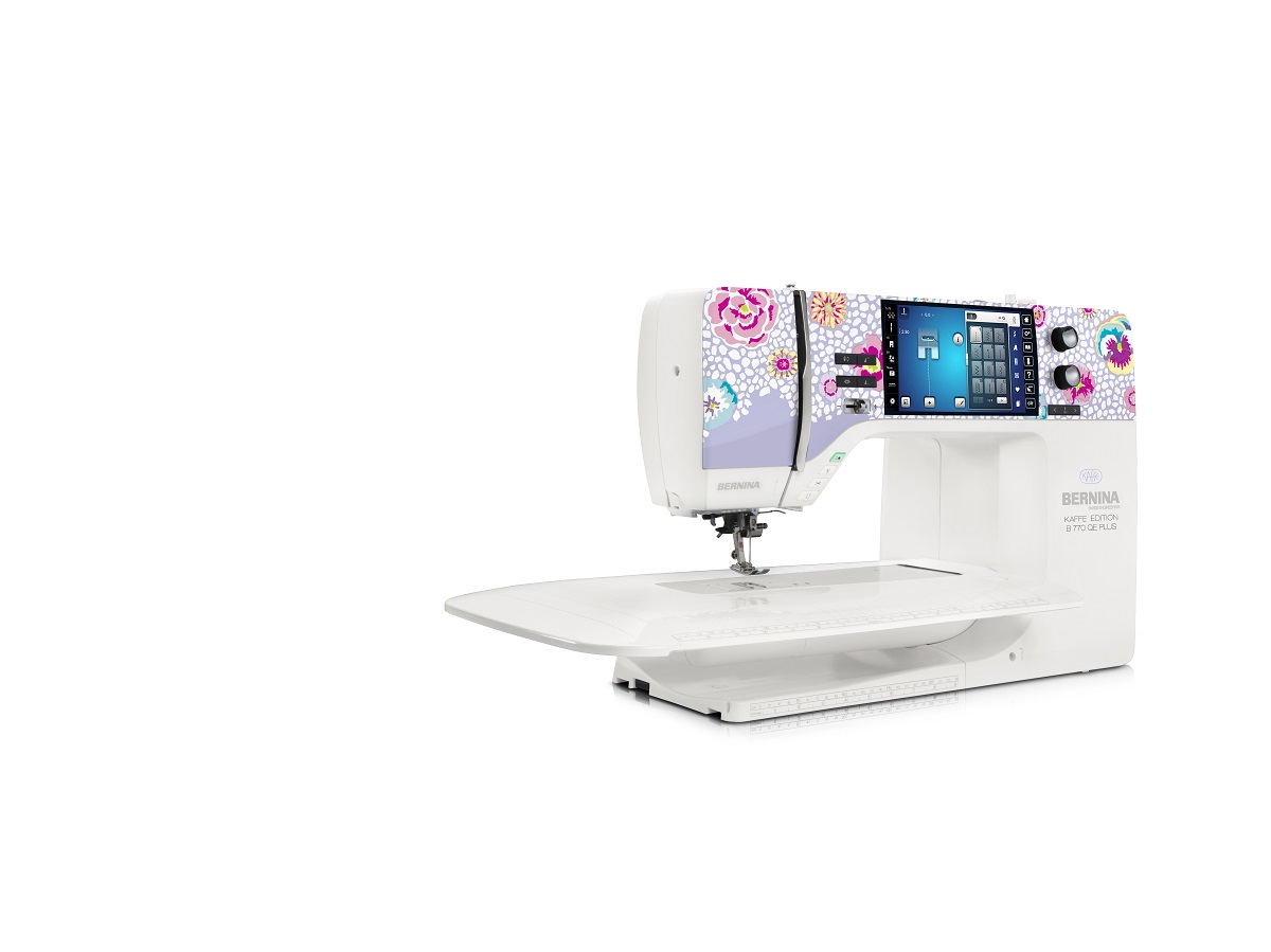 Bernina 770 QE Kaffe Edition inkl. SDT Stickmodul junge Gebrauchte
