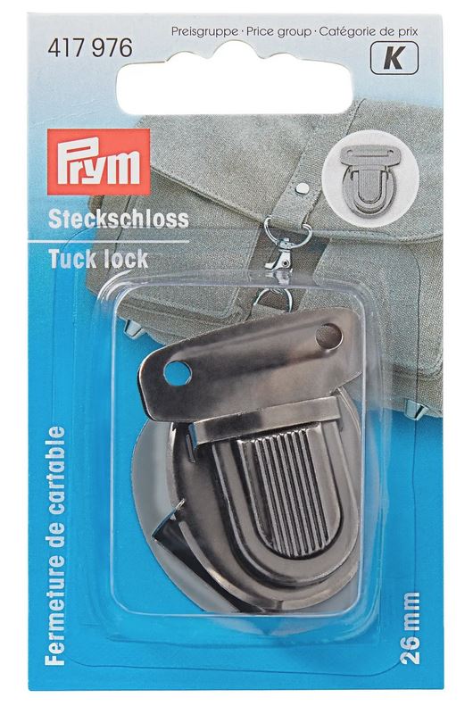 Steckschloss, 26mm, altsilber Steckschloss, 26mm, altsilber