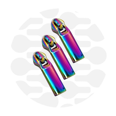 1 Reissverschluss-Schieber Classic für Nylon Spirale Farbe Regenbogen 1 Reissverschluss-Schieber Classic für Nylon Spirale Farbe Regenbogen