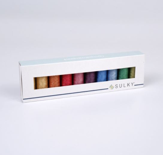 Sulky POLY SPARKLE 30 - Colour Wheel (10x265m Spulen)