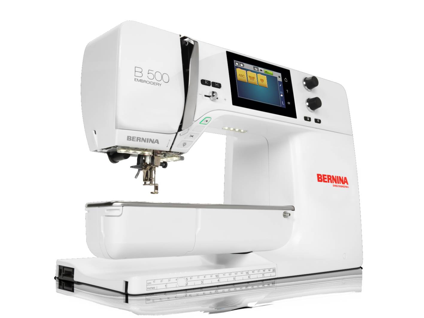 Bernina 500 mit SDT Stickmodul  Bernina 500 mit SDT Stickmodul