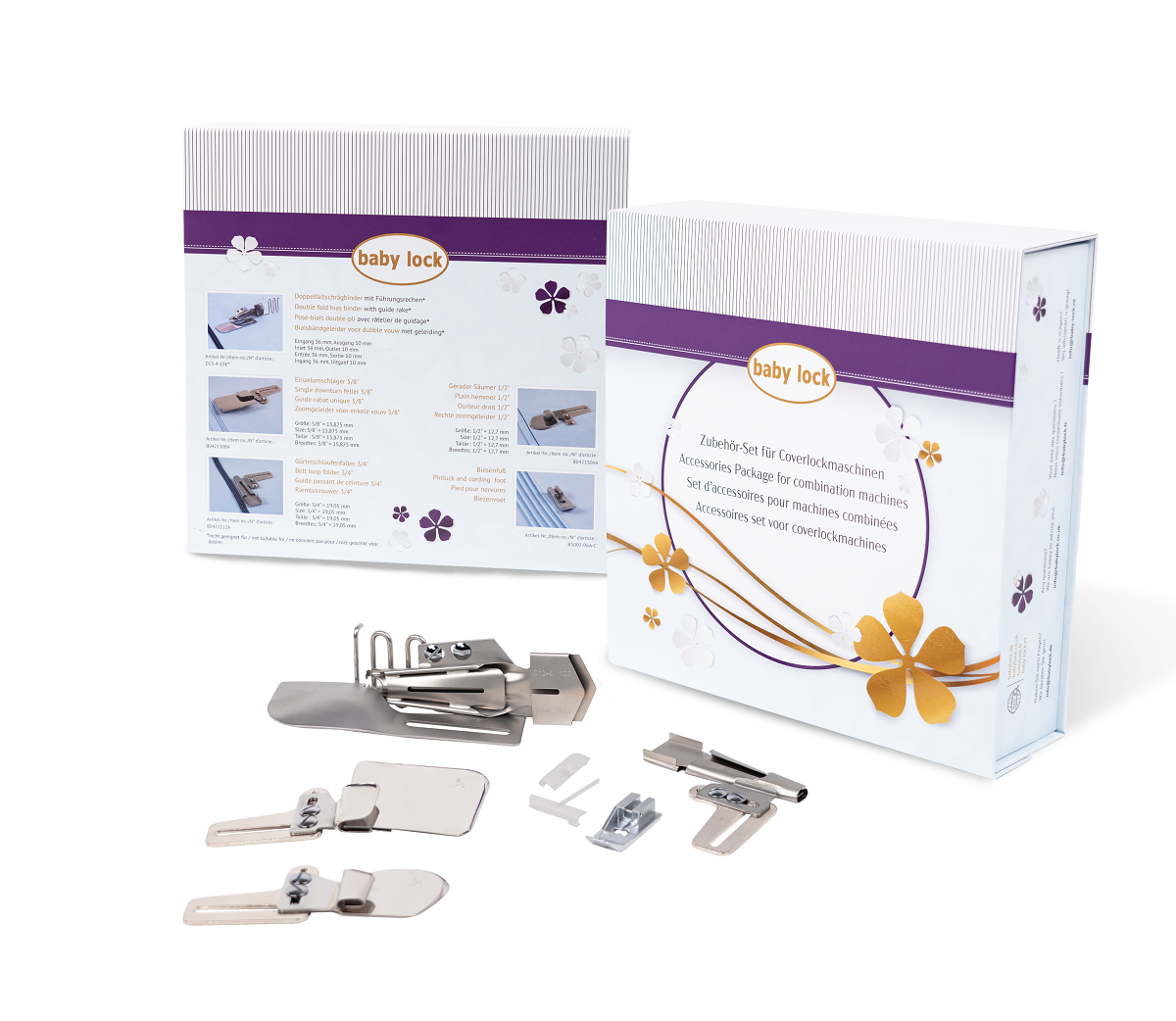 Baby lock Zubehör-Set (5-teilig für Gloria/Ovation/desire3)