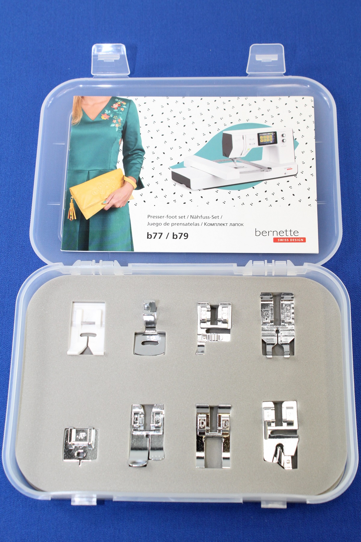 Bernette Nähfuss-Set für B77/B79 8-teilig