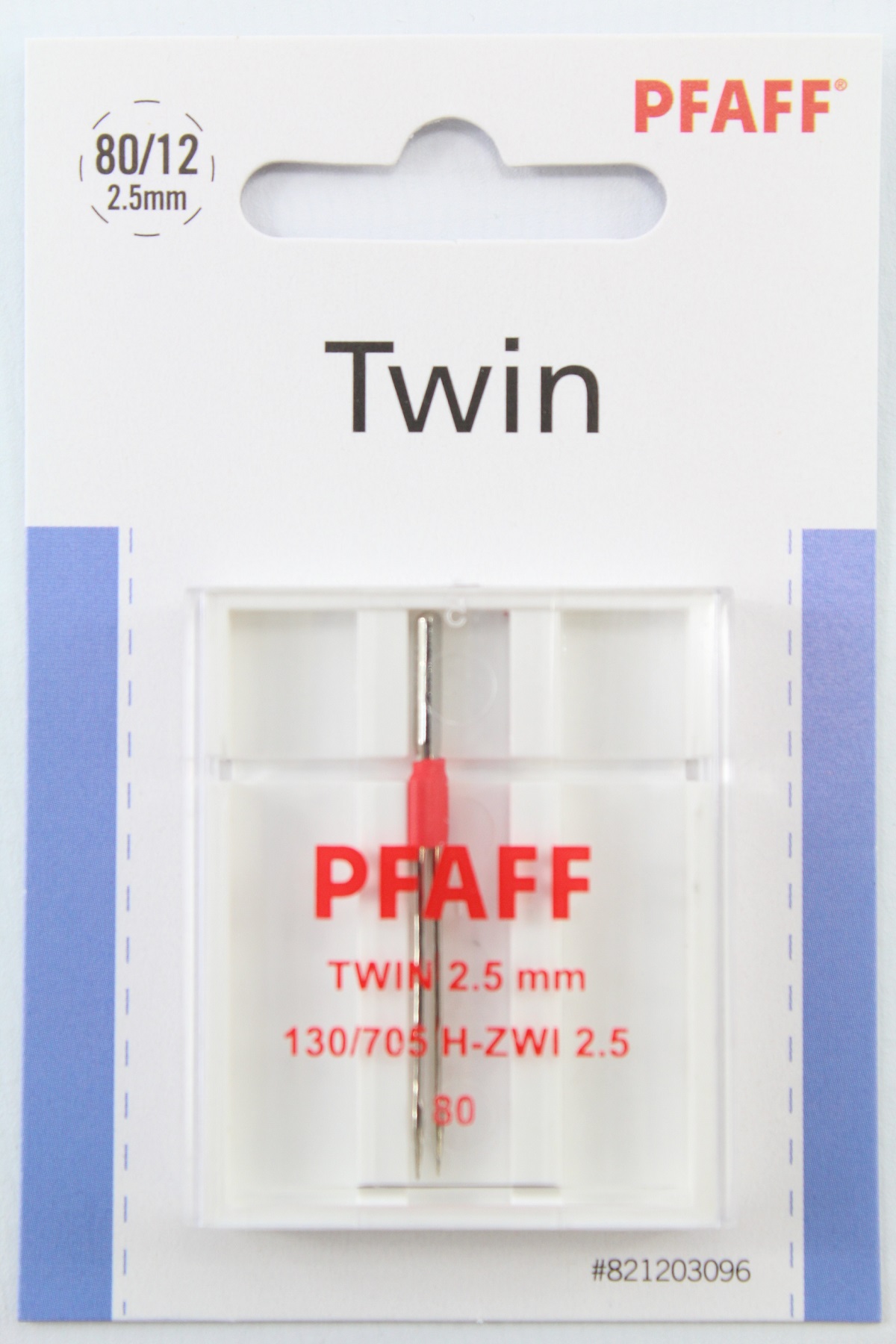 Original PFAFF Zwillingsnadel 130/705 H-ZWI 2,5/80