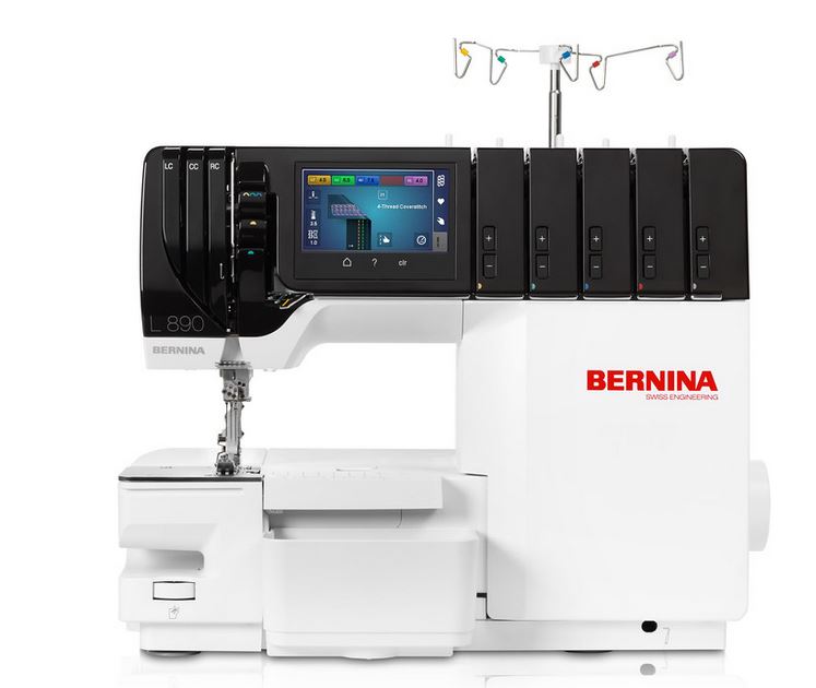 BERNINA Overlock/Coverstitch-Combo L890 inkl. 3 dekorative Overlock-Zubehöre gratis (solange Vorrat reicht)