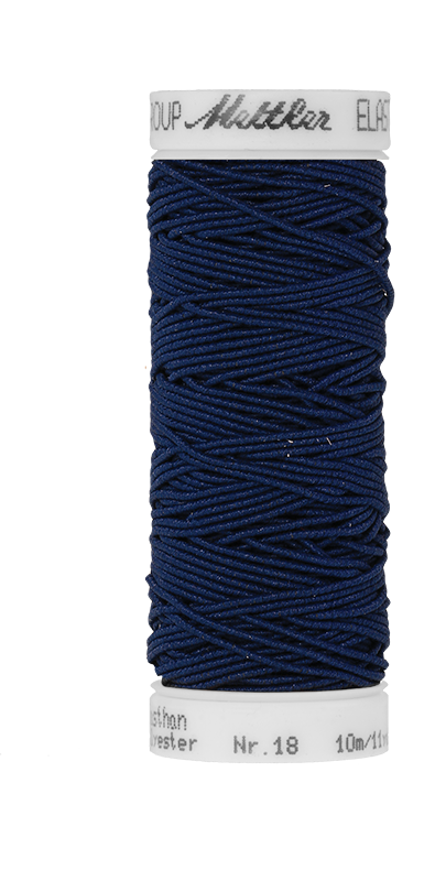 Amann ELASTIC 10 Meter dunkel blau