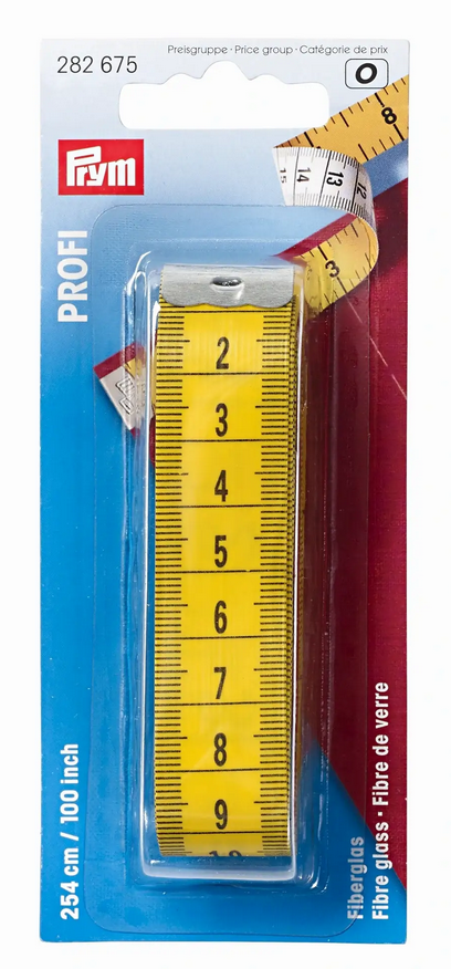 Maßband PROFI Fiberglas, 254cm, 100inch Maßband PROFI Fiberglas, 254cm, 100inch