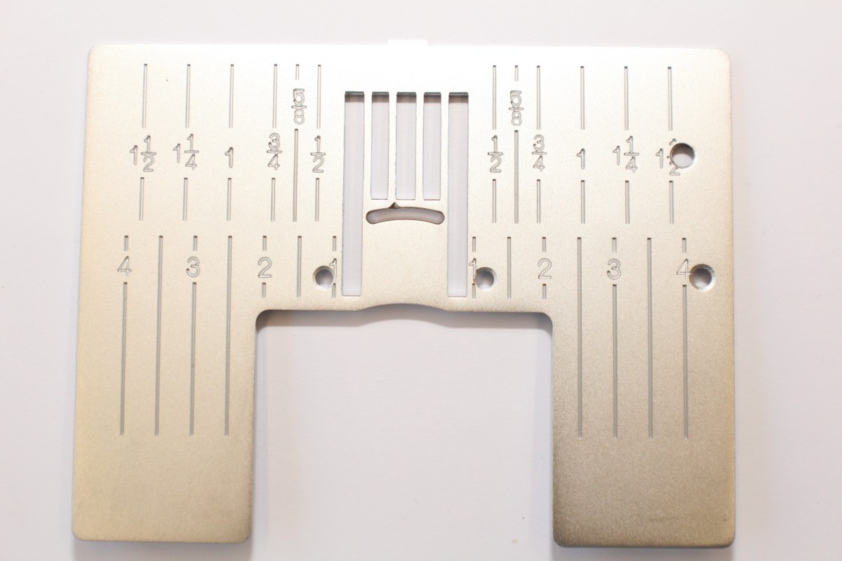 Original PFAFF Stichplatte für Quiltbandeinfasser (Klasse J)