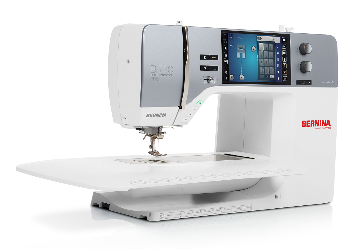 Bernina 770 QE PRO Näh-, Stick- und Quiltmaschine