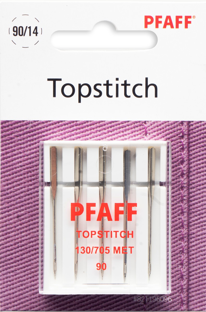 Original PFAFF Topstitch 130/705 MET (Stärke 90) 5er Pack