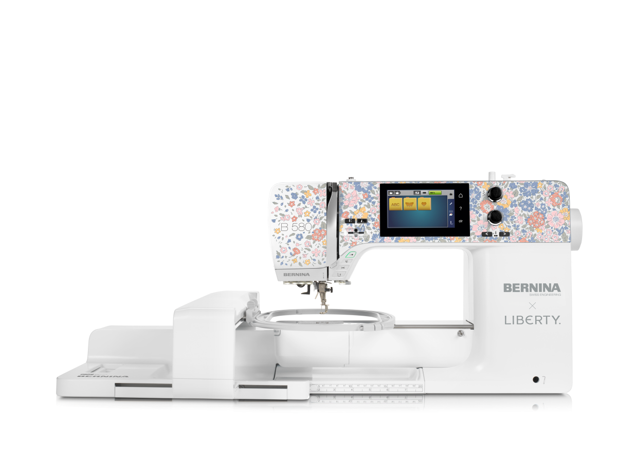 Bernina 580 Liberty Edition inkl. Trolley-Set 
