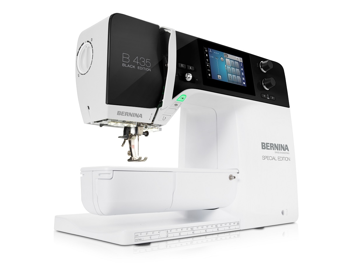 Bernina 435  Black Edition junge Gebrauchte
