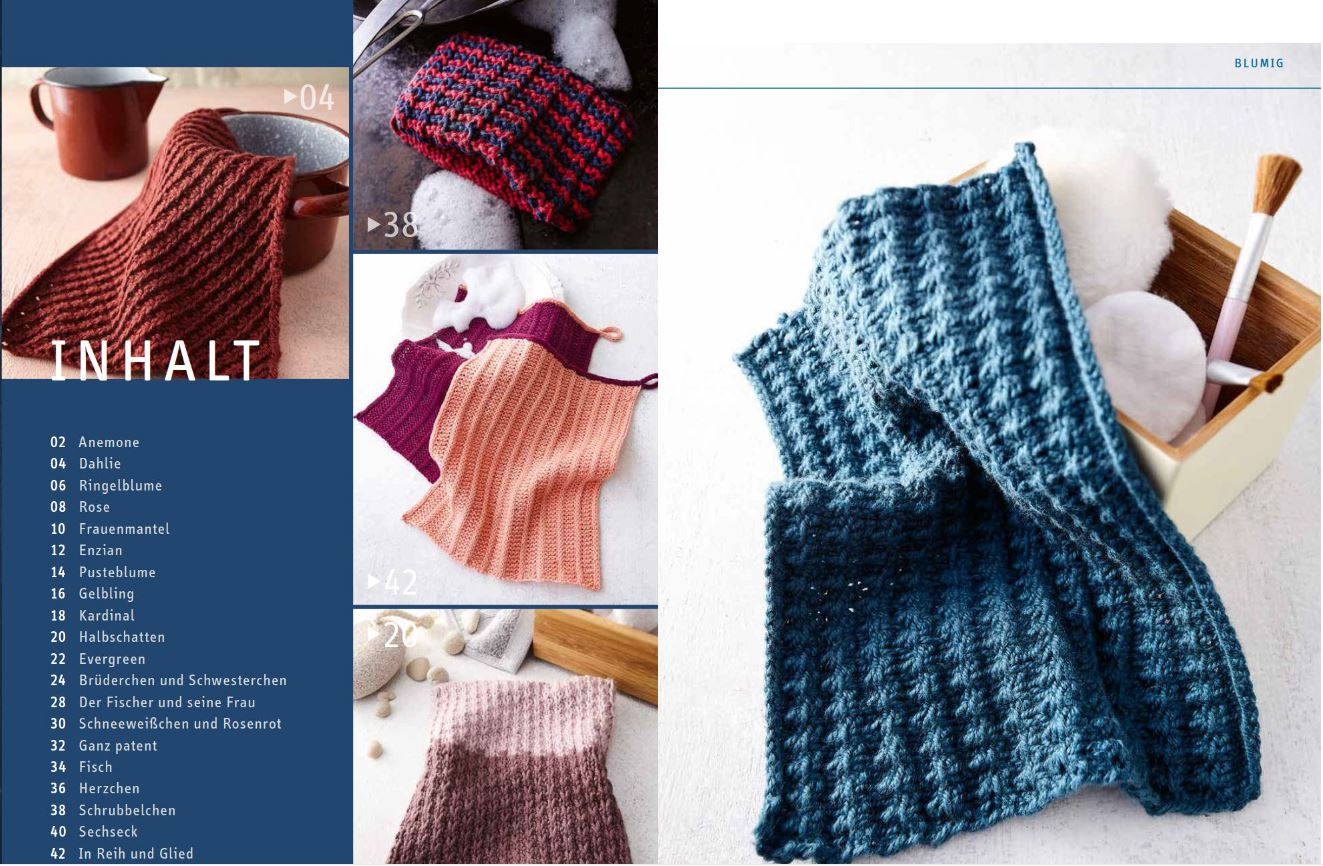Noch mehr Spültücher stricken Noch mehr Spültücher stricken