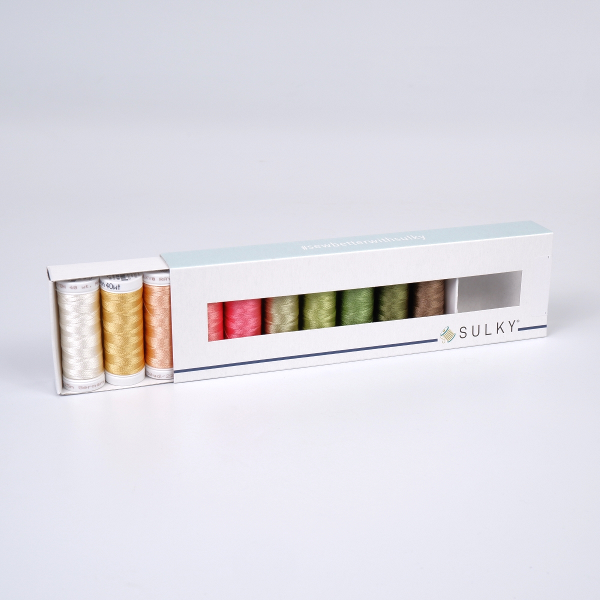 Sulky Rayon 40 - Colour Springtime (10x225m Spulen) Sulky Rayon 40 - Colour Springtime (10x225m Spulen)