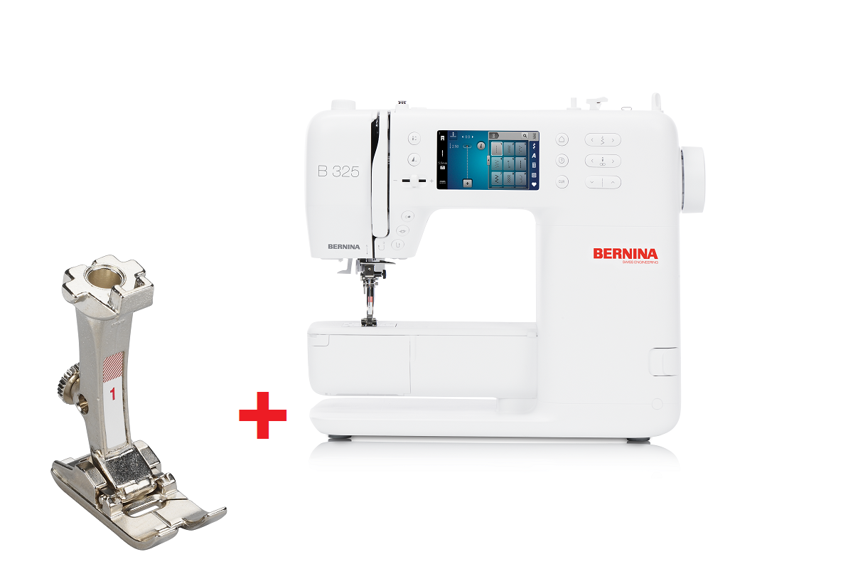 Bernina 325 inkl. Rücktransportfuß Nr.1