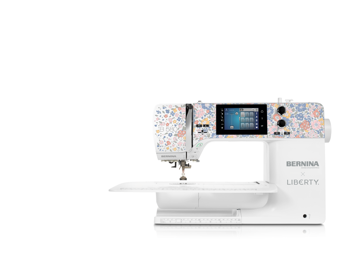 Bernina 580 Liberty Edition inkl. Trolley-Set 