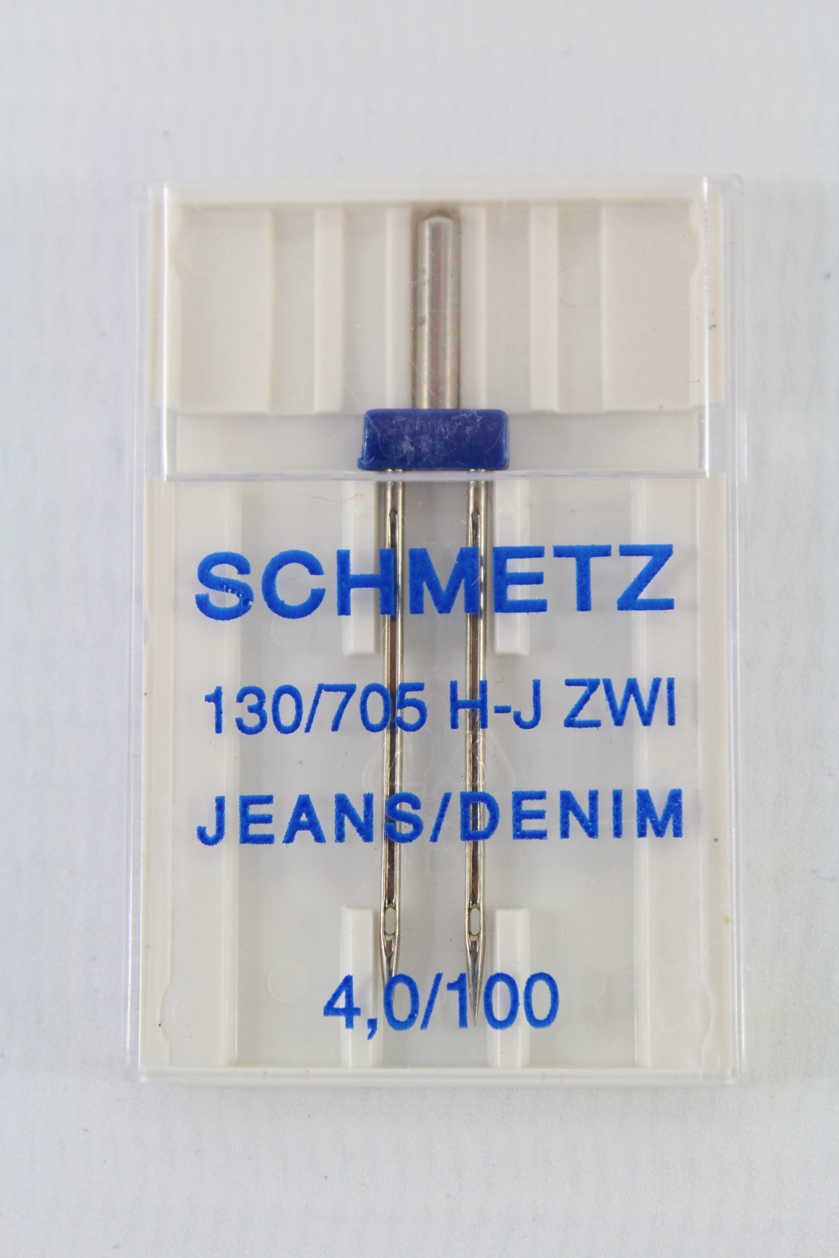 Schmetz Zwillingsnadel Jeans 130/705 H-J ZWI 4,0/100