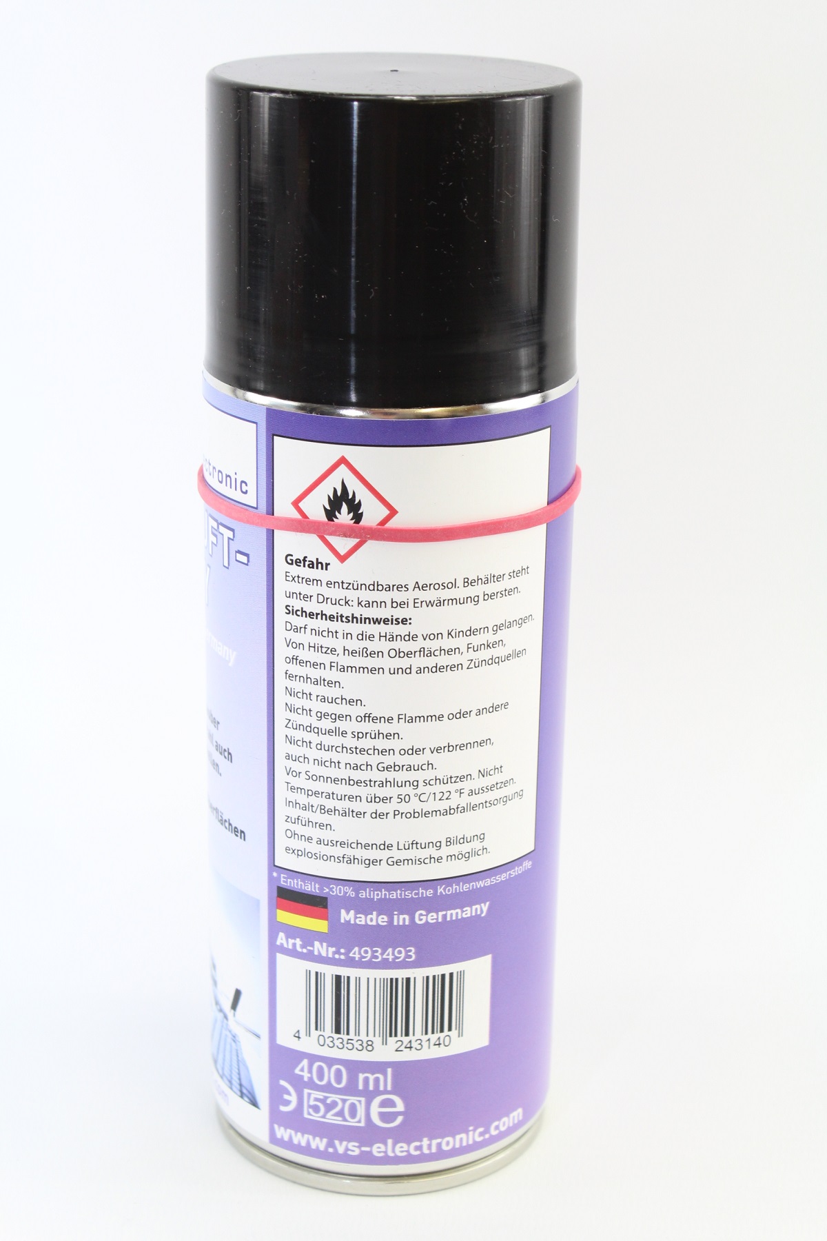 Wekem Druckluftspray, Druckluft-Spray WS3100, 400ml