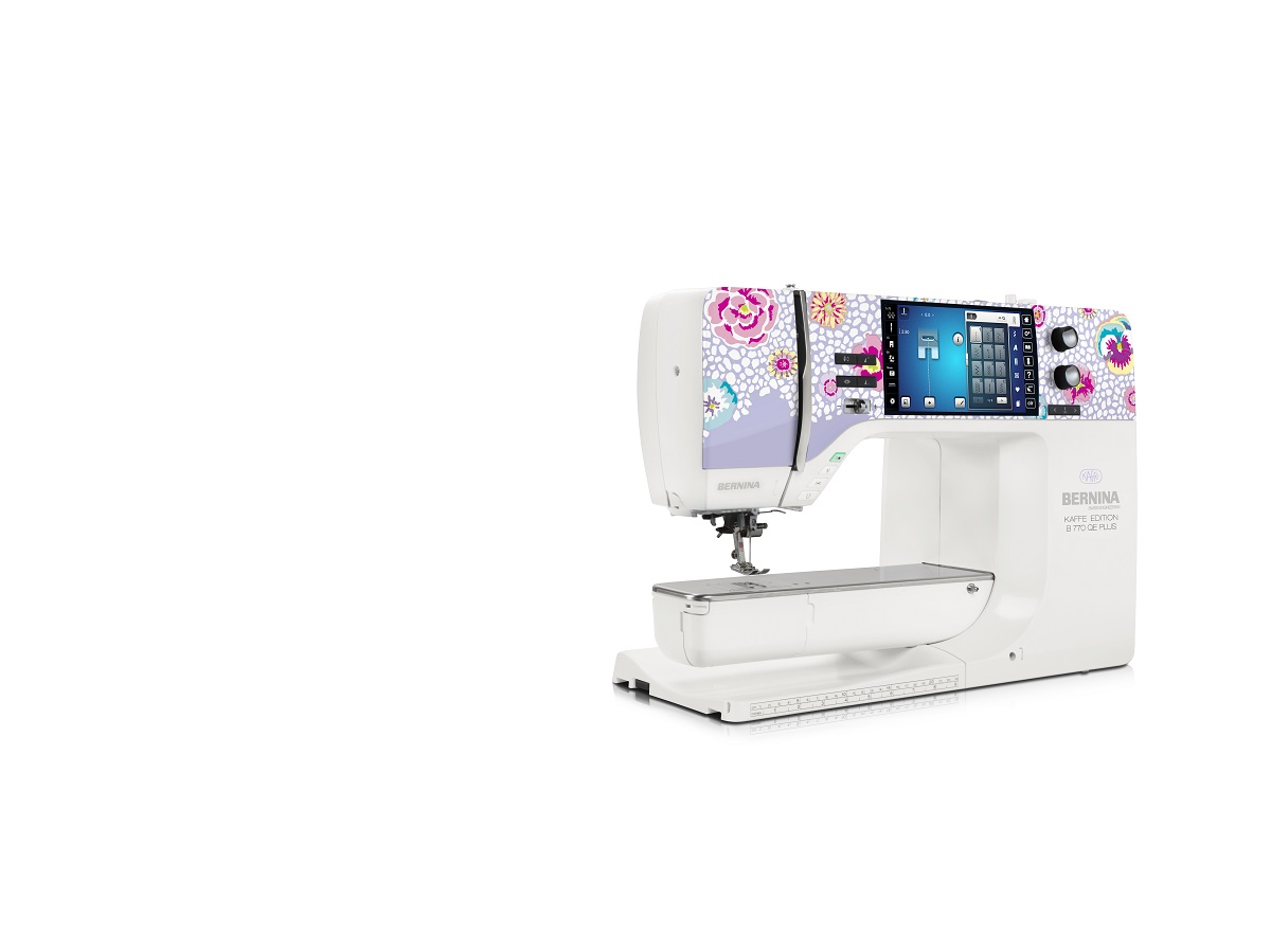Bernina 770 QE Kaffe Edition inkl. SDT Stickmodul junge Gebrauchte