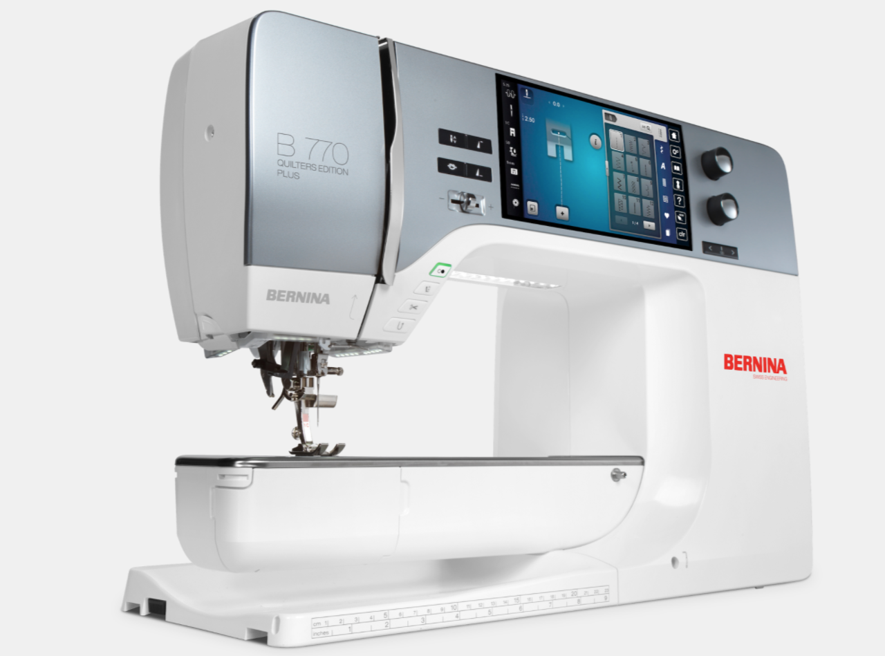 Bernina 770 QE PLUS inkl. SDT-Stickmodul