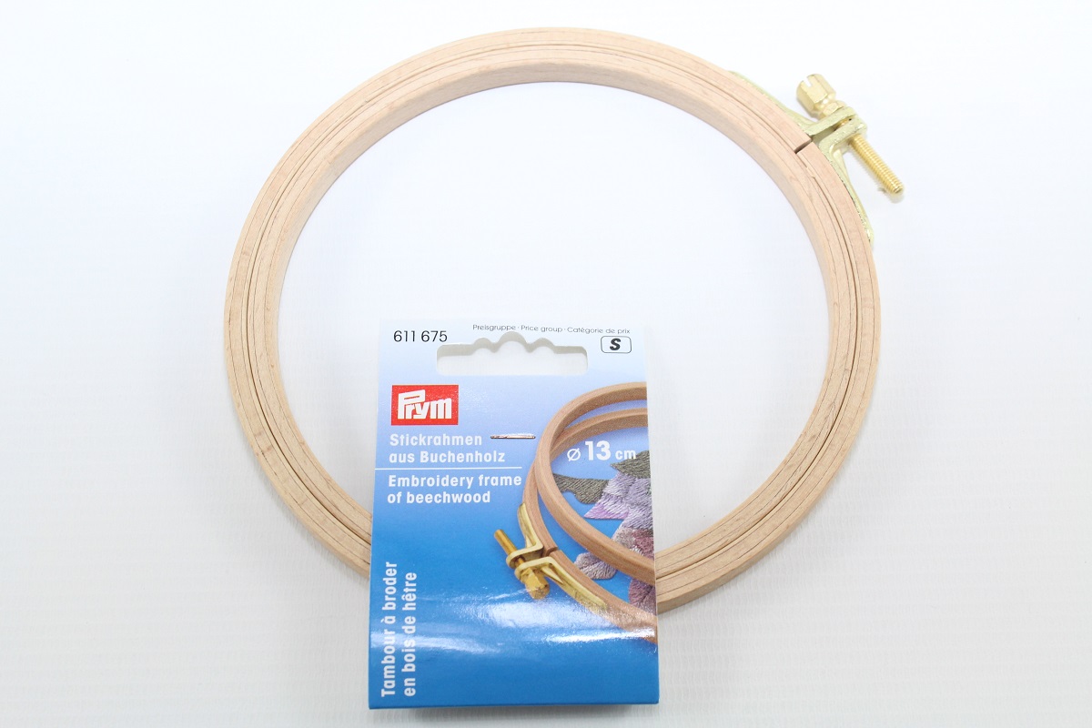 Stickrahmen aus Buchenholz ø 13cm Stickrahmen aus Buchenholz ø 13cm