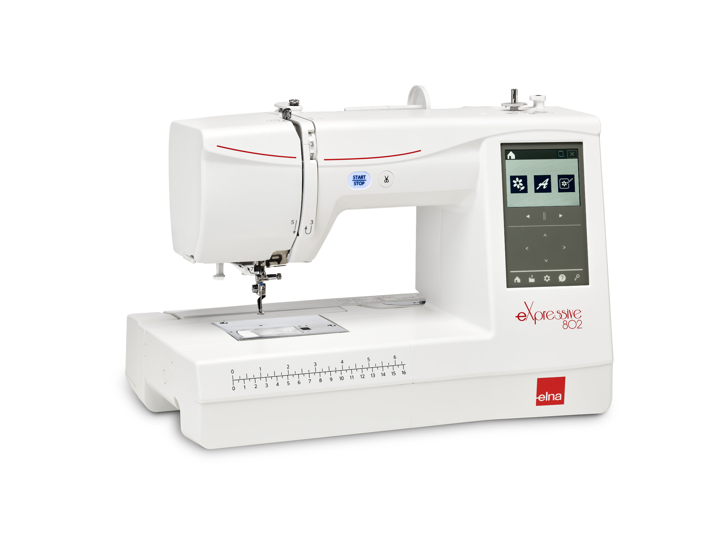 Elna eXpressive 802 Stickmaschine 