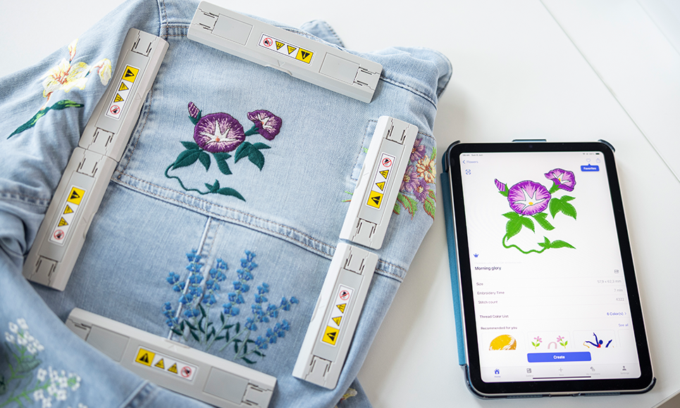 Brother Celeste Innov-is CX1E Stickmaschine