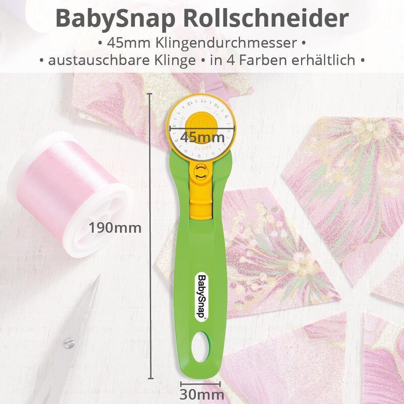 BabySnap Rollschneider 45mm lila