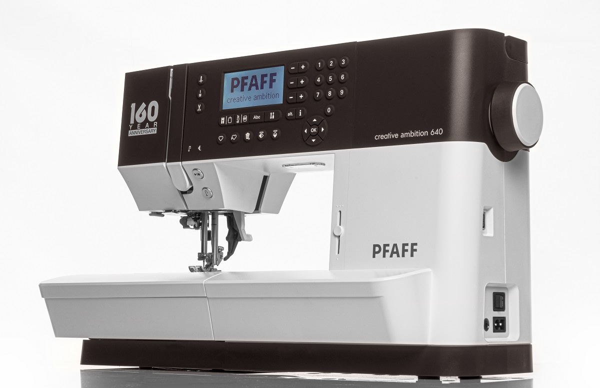 PFAFF creative ambition 640 Anniversary 160 Year Edition