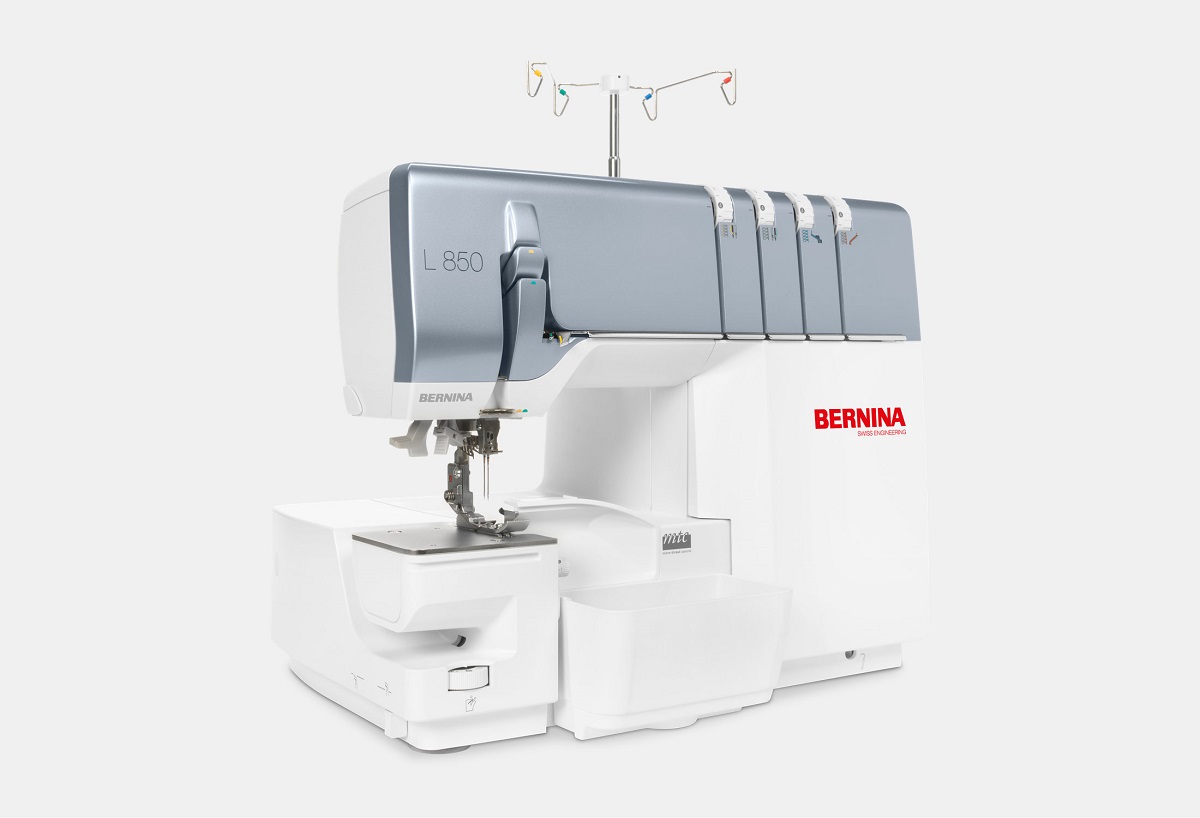 Bernina L850 Overlockmaschine inkl. 3 dekorative Overlock-Zubehöre gratis (solange Vorrat reicht)