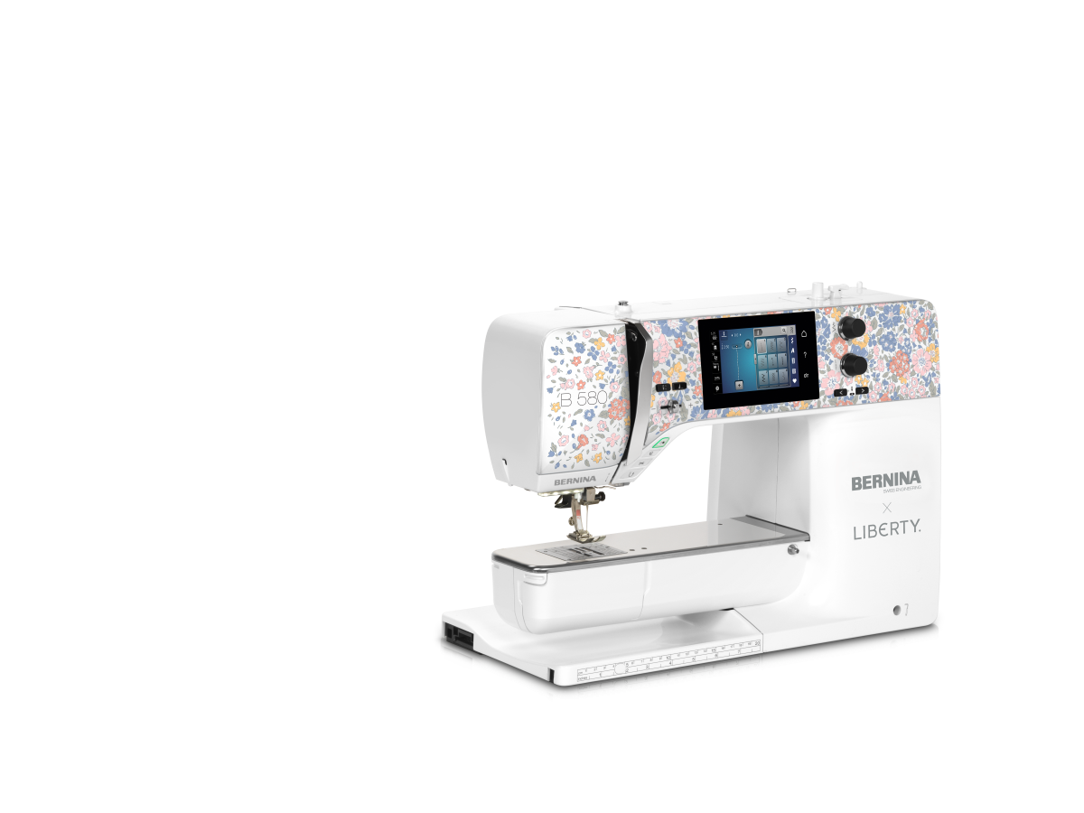 Bernina 580 Liberty Edition inkl. Trolley-Set 