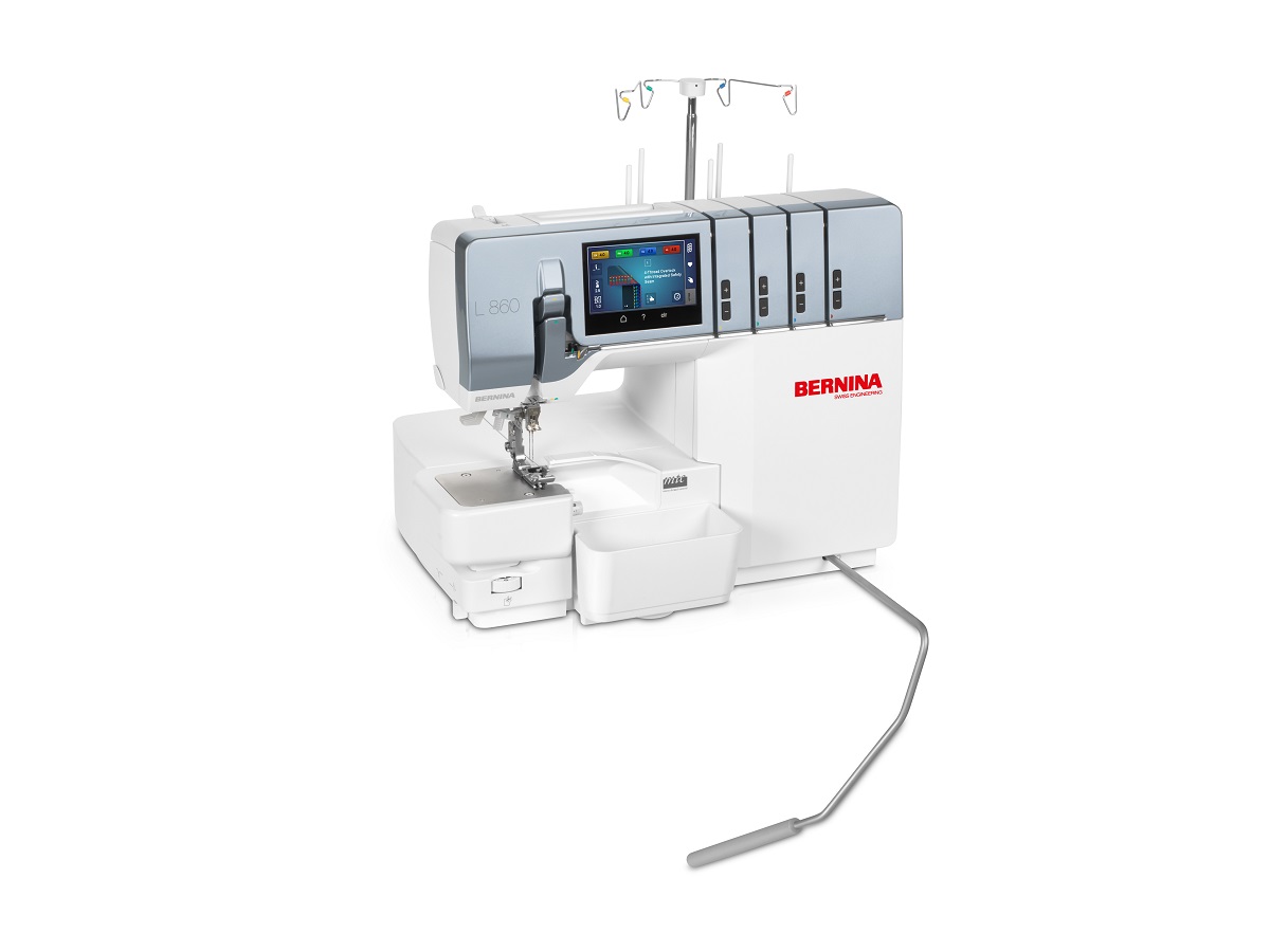 Bernina Overlock L860 inkl. 3 dekorative Overlock-Zubehöre gratis (solange Vorrat reicht)