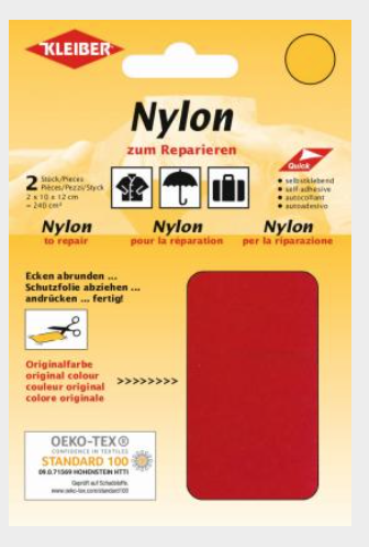 Nylon zum reparieren hellrot