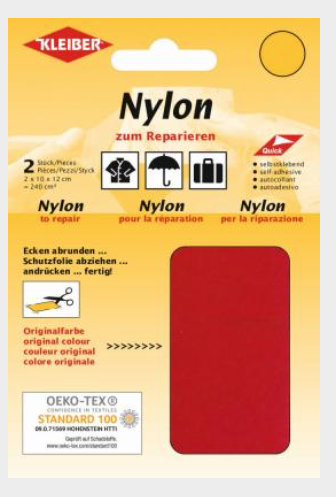 Nylon zum reparieren hellrot Nylon zum reparieren hellrot