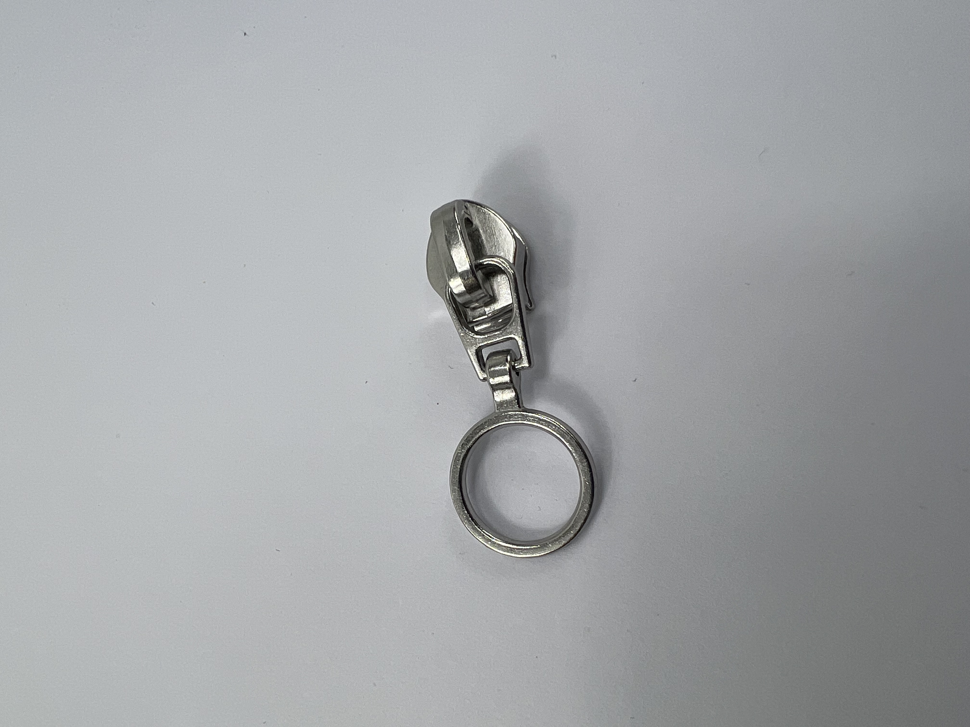 Reissverschluss-Schieber Loop nickel