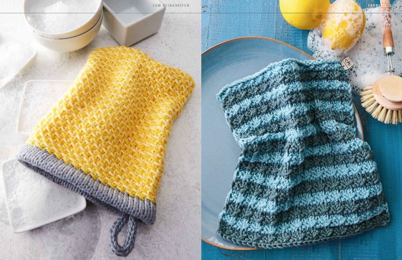 Noch mehr Spültücher stricken Noch mehr Spültücher stricken