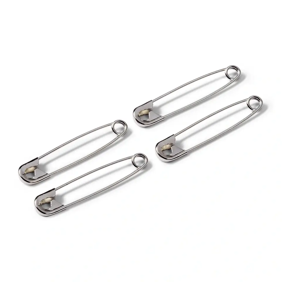 Sicherheitsnadeln, 34mm, silberfarbig, 16 Stück Sicherheitsnadeln, 34mm, silberfarbig, 16 Stück