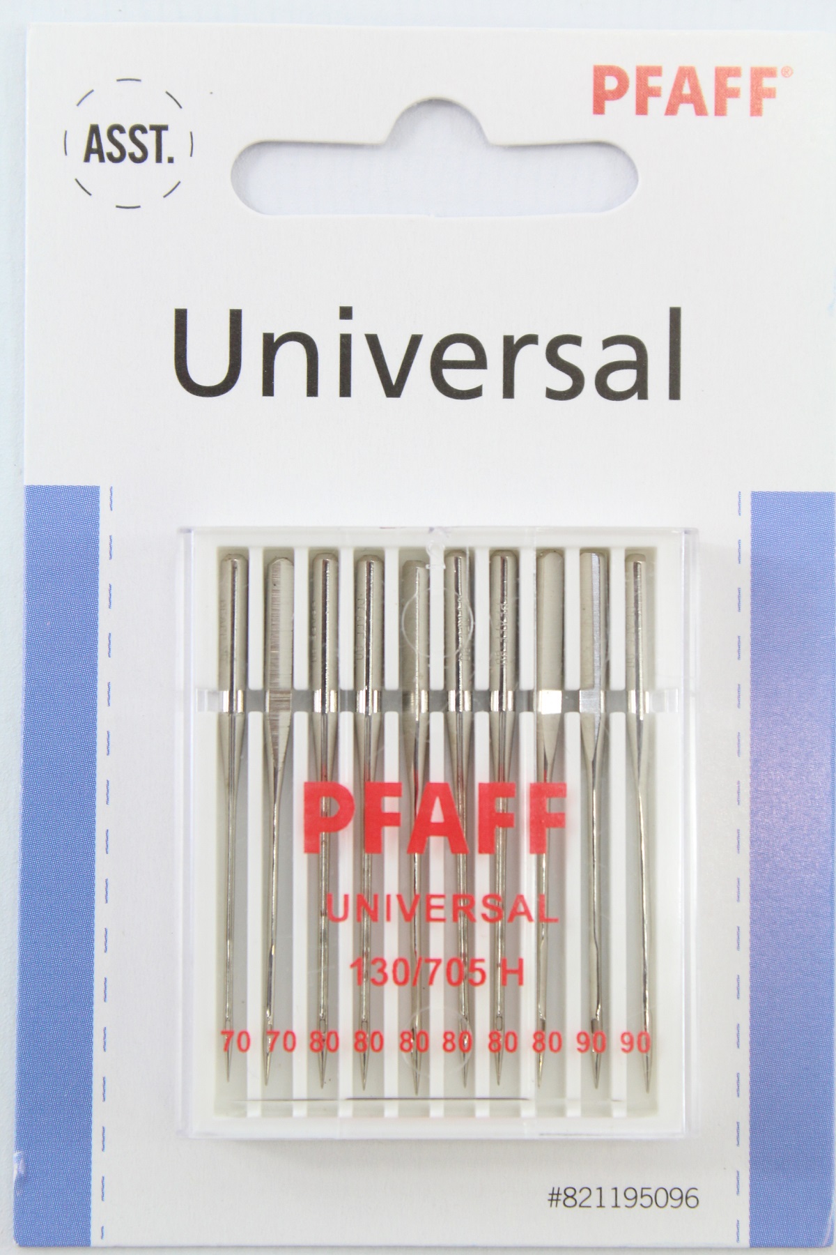 Original PFAFF Universalnadeln 130/705 H (Stärke 70/80/90) 10er Pack