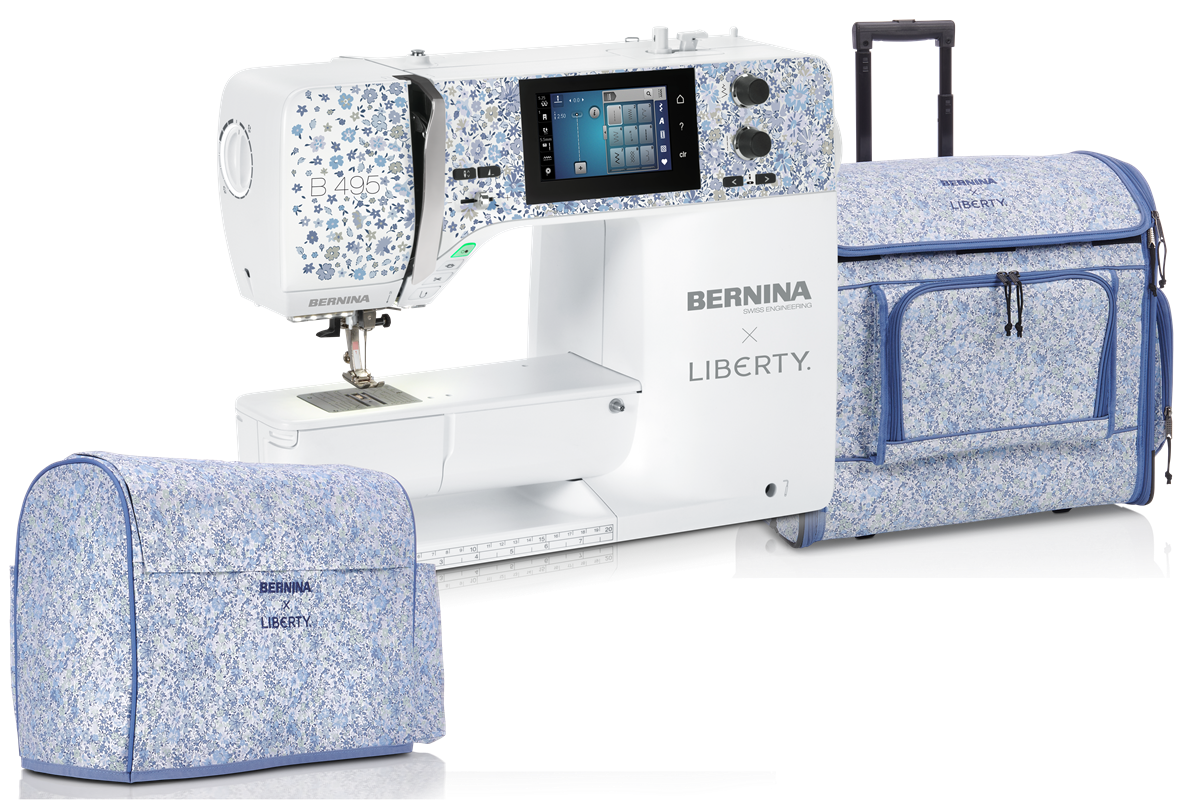Bernina 495 Liberty Edition mit L-Trolley