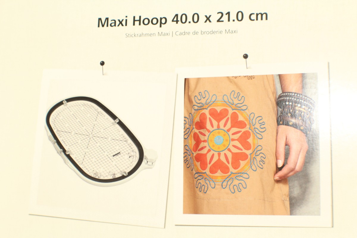 Original Bernina Stickrahmen Maxi-Hoop