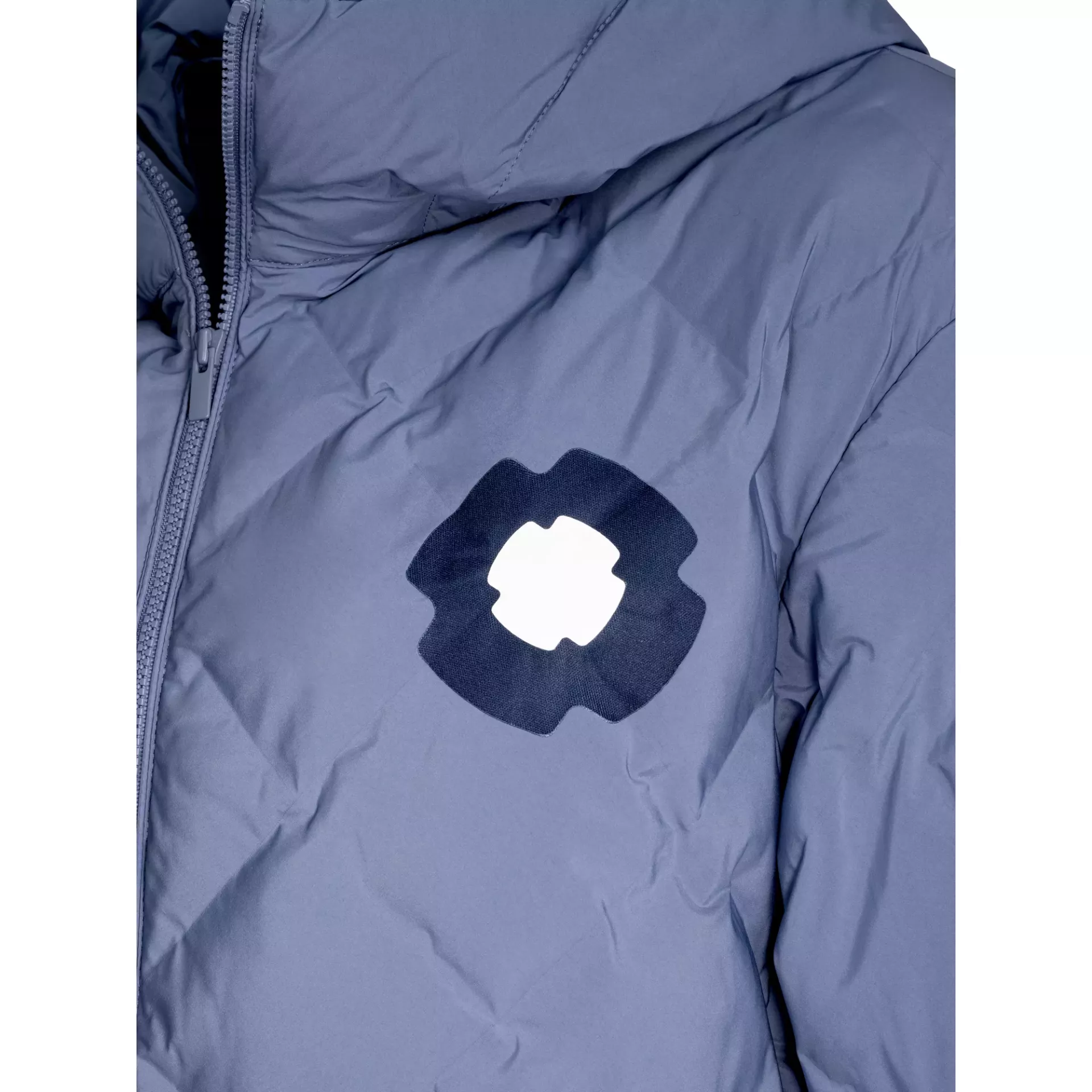 Rub-on Patch REFLECTIVE, schwarz/grau