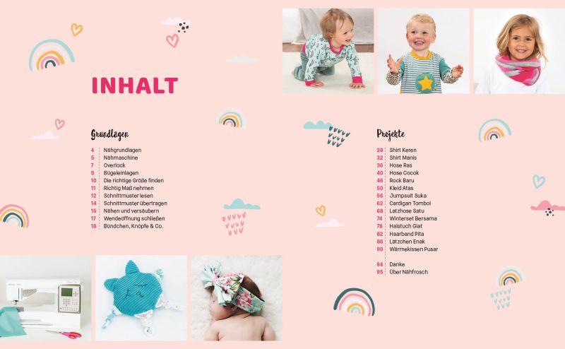 Nähen super easy - Kleidung für Babys und Kids ( Grösse 50-104 )