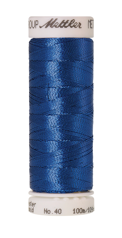 METALLIC blau (100 meter)