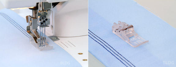 baby lock Klarsichtfuß für Coverstitch baby lock Klarsichtfuß für Coverstitch