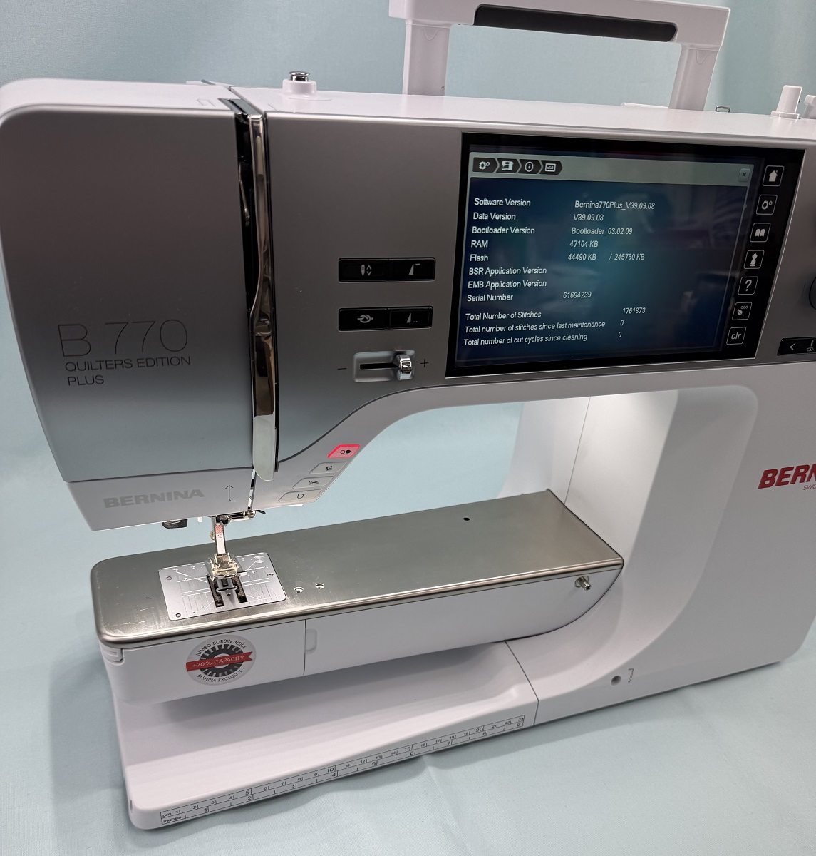 Bernina 770 QE PLUS junge Gebrauchte
