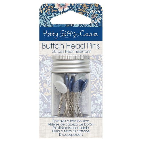 Hobby Gift Plastikkopfstecknadeln (30Stück)