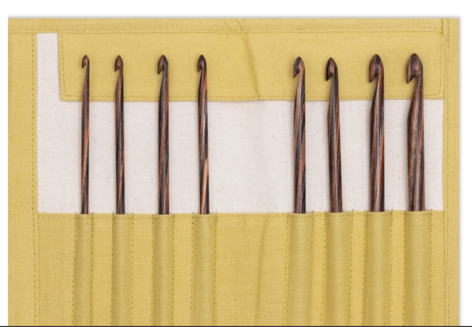 Tunesisches Häkelnadel Set Natural 3,5-8,0mm (Restposten)