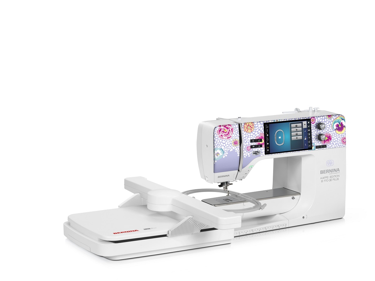 Bernina 770 QE Kaffe Edition inkl. SDT Stickmodul junge Gebrauchte