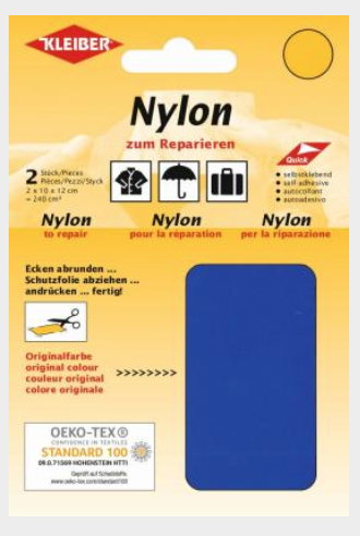 Nylon zum reparieren kornblau