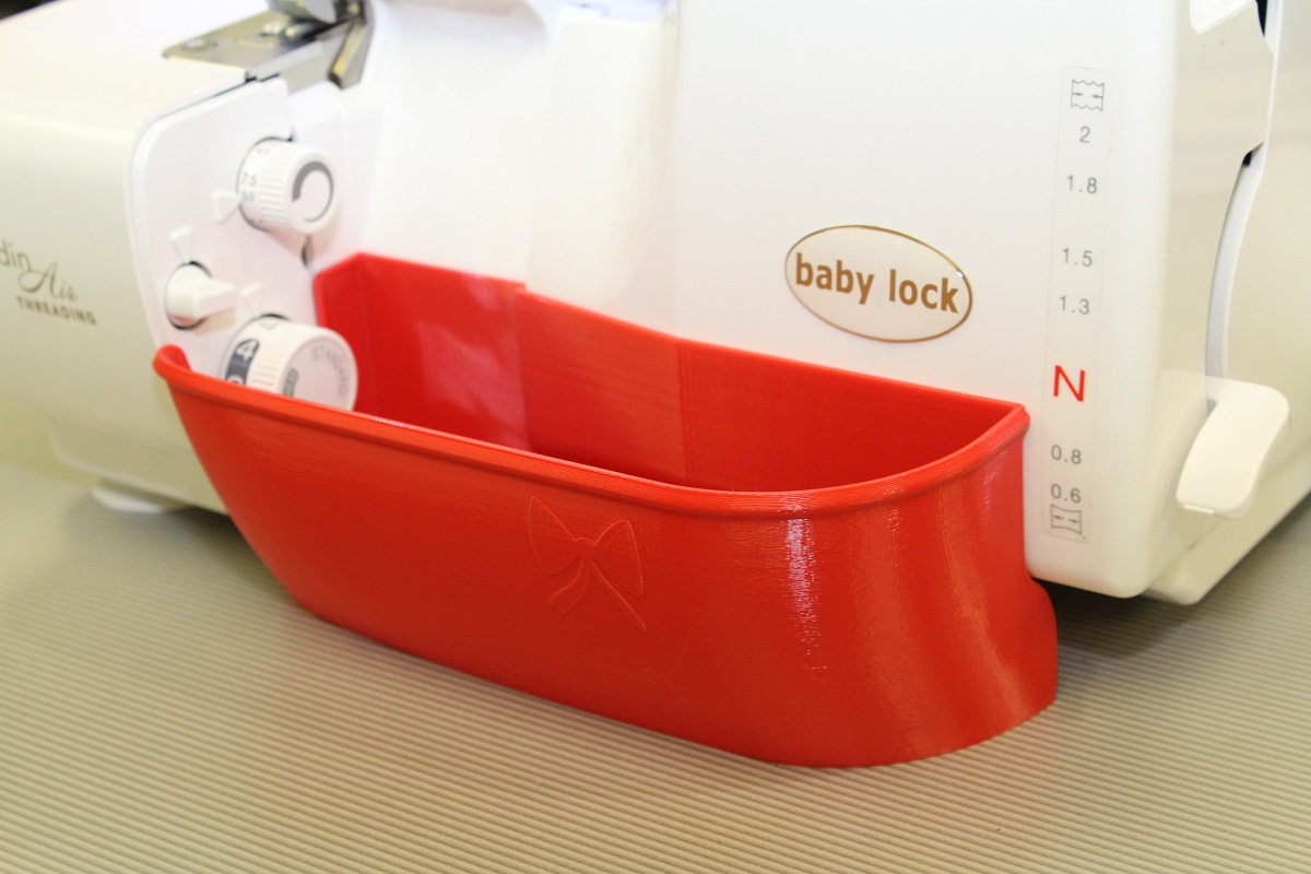 Auffangbehälter für baby lock Acclaim Original Schnittenliebe feuerrot